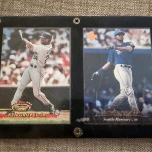 Ken Griffey Jr. Baseball Card Set- Black Case